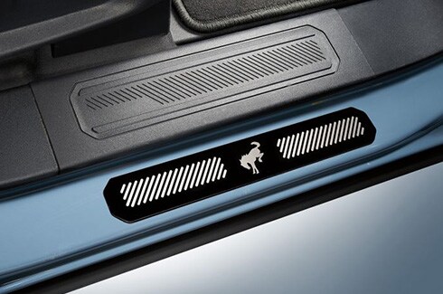 Discover Ford Bronco Accessories in PR, Door Sill Plates By Putco - Black Platinum, For 4-Door Models
